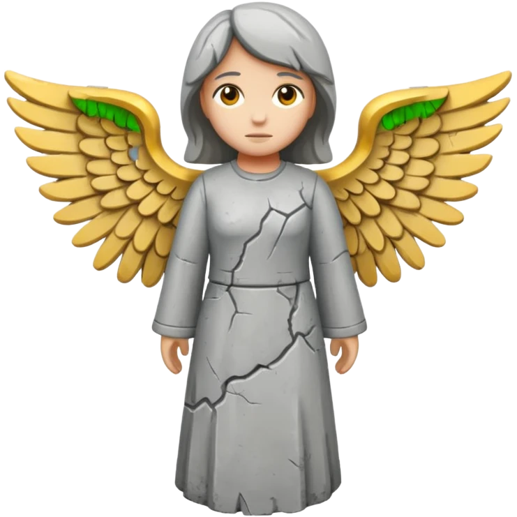 concrete angel emoji