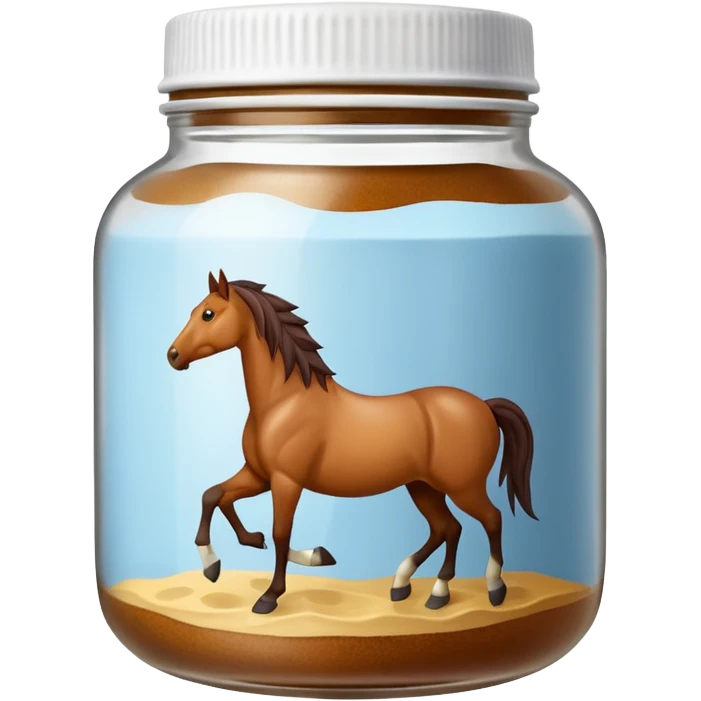 horse protein jar emoji