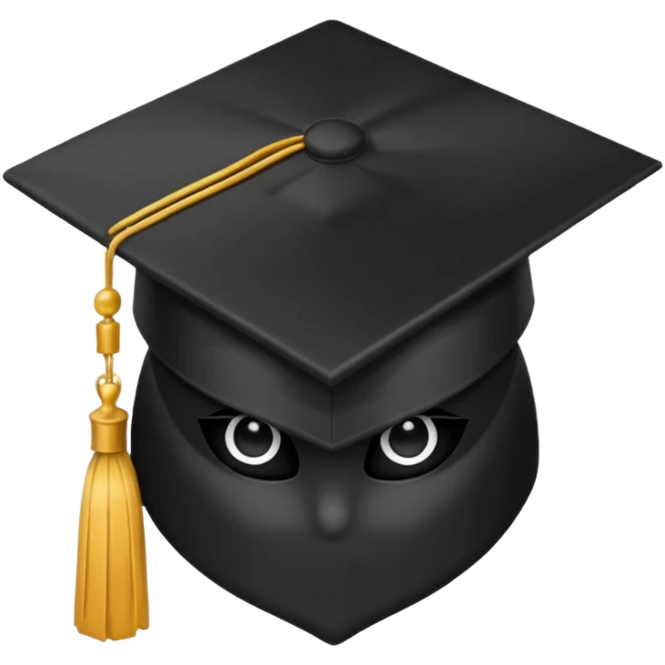 graduation cap emoji