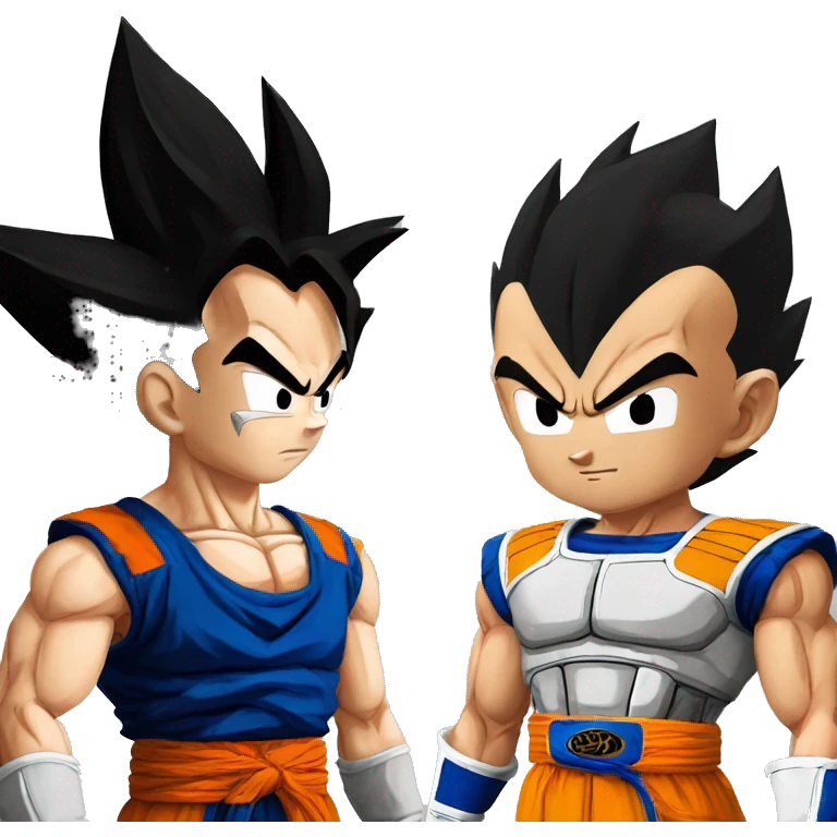 Goku vs Vegeta emoji