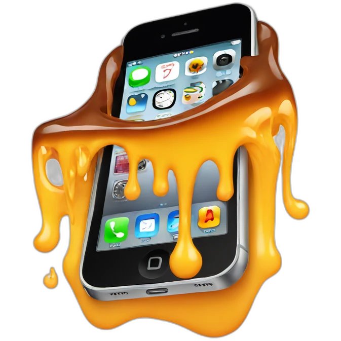 iphone melting emoji