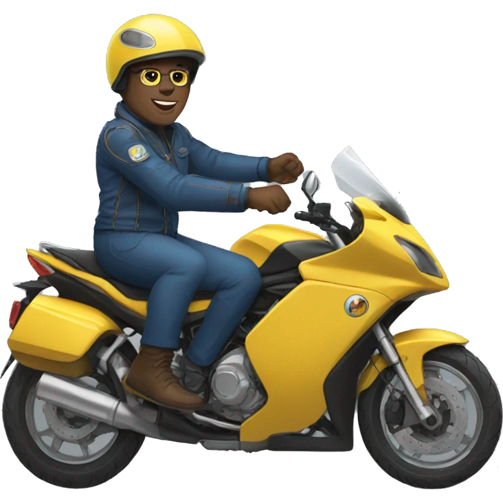 TSHISEKEDI sur la moto emoji