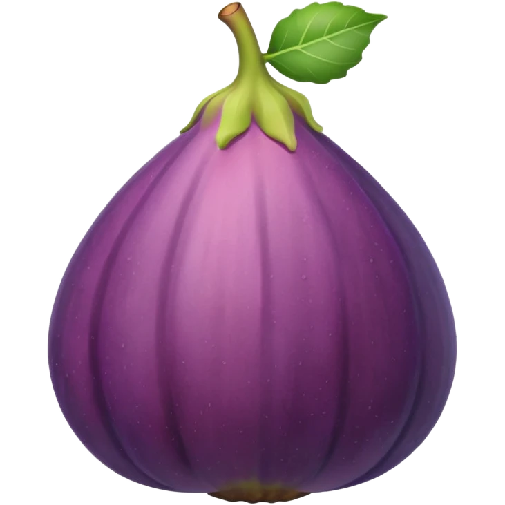 Hace la fruta higo emoji