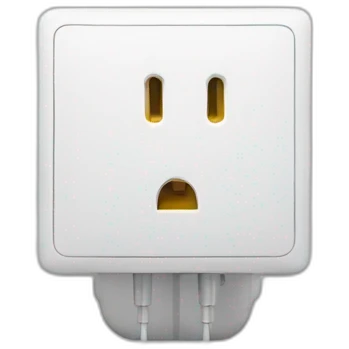 European Plug with wather emoji