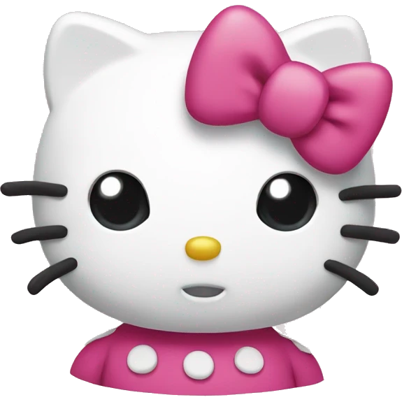 Hello kitty emoji