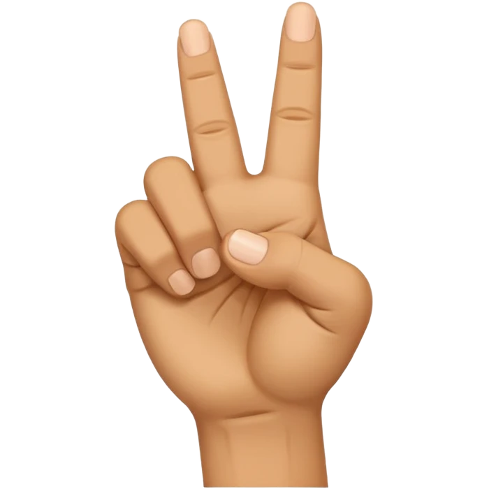 Create an emoji of a right hand. The thumb and middle finger of the right hand are pressed together, with the index finger positioned between them. The remaining fingers are curled into a fist. Add motion lines around the emoji to indicate a downward hand movement. emoji