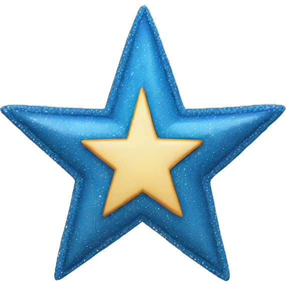 Blue star emoji