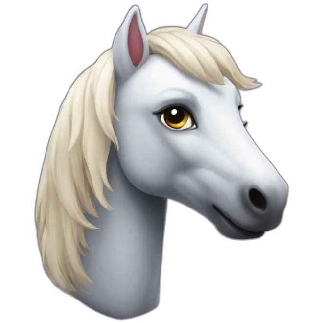 Chat. Sur licorne emoji