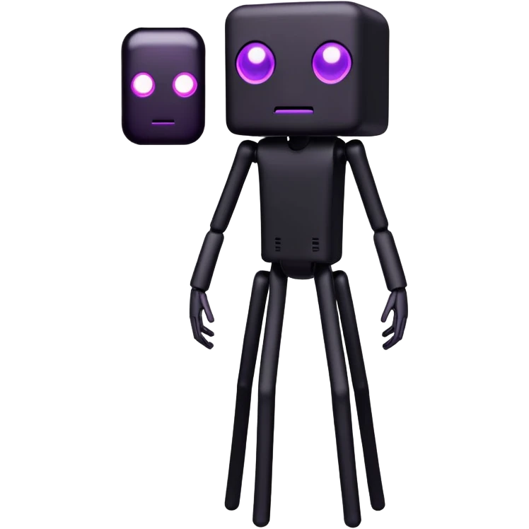 Minecraft Enderman emoji