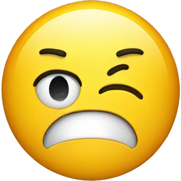 smile emoji with behind sad emoji emoji