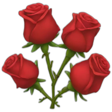 Rosa roja emoji