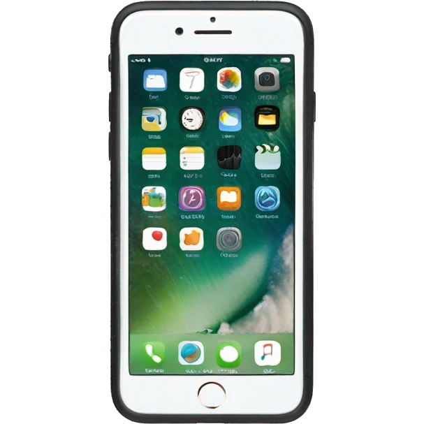 Iphone7 black emoji