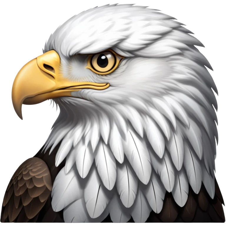 🤍🖤🦅 emoji