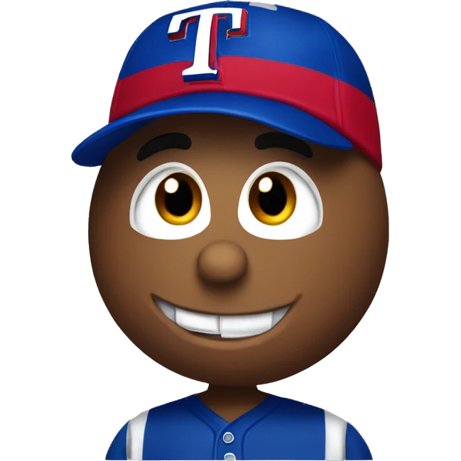 Texas rangers Baseball player turkey emoji