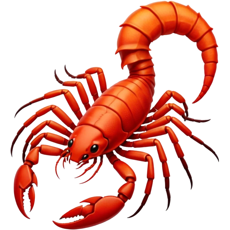 red Scorpion zodiac Sign emoji