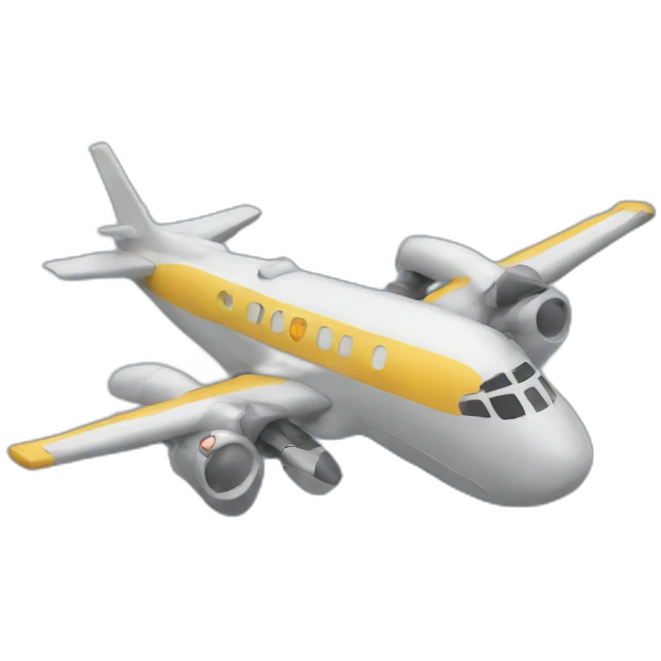 Plane hiting with second tower emoji