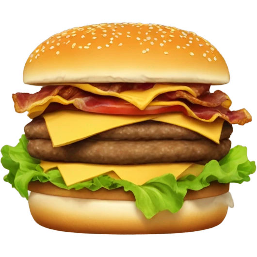 Massive burger emoji