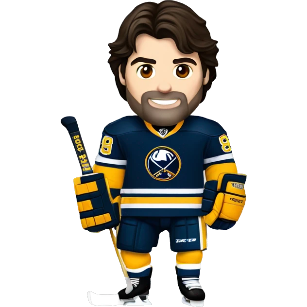 Jaromir Jagr with the Stanley cup emoji