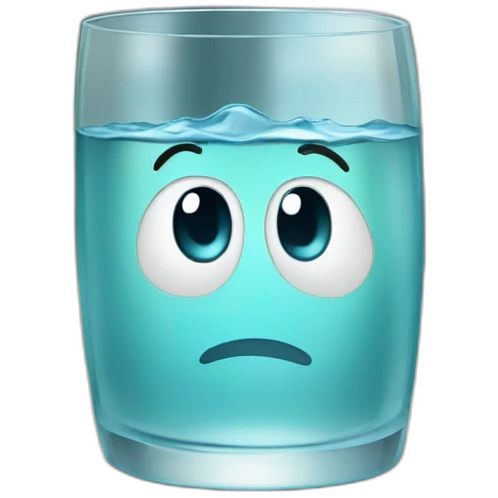 watery glass emoji