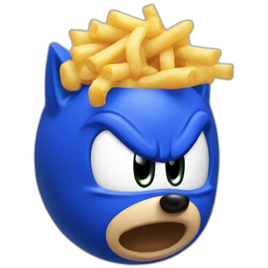 Sonic eat Sosiska emoji