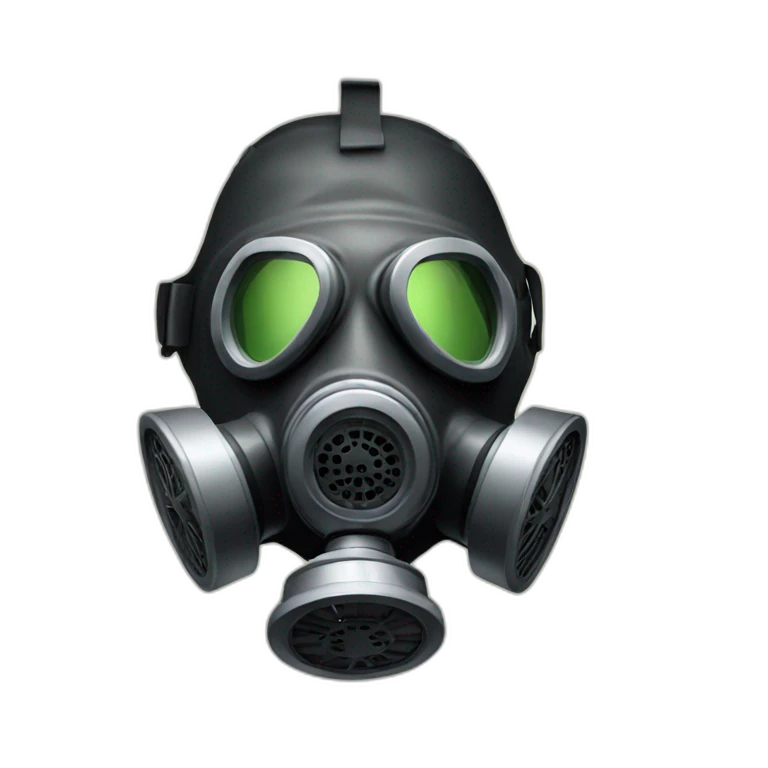Gas mask  emoji