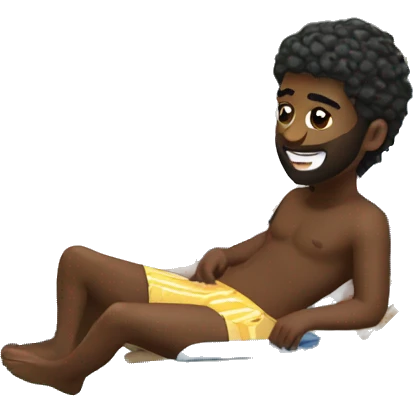 summertime poolside  emoji