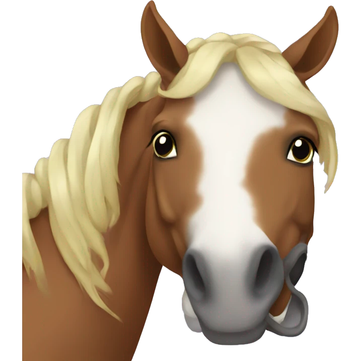 Gay horse emoji