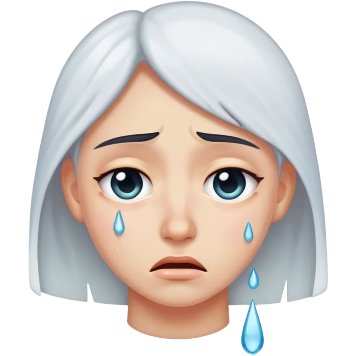 dramatic tears emoji