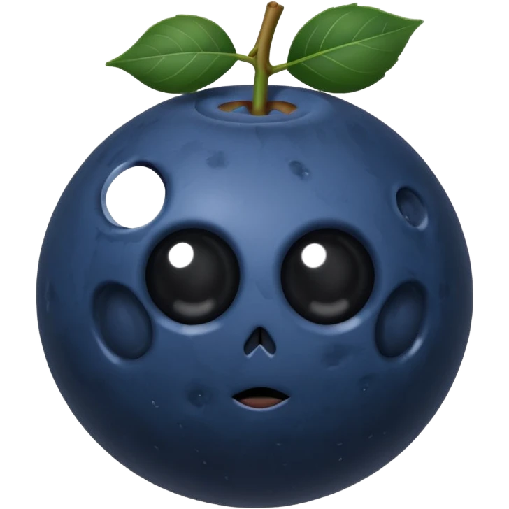 deathstar blueberry fruit berry emoji