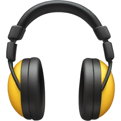 headphones with bow emoji