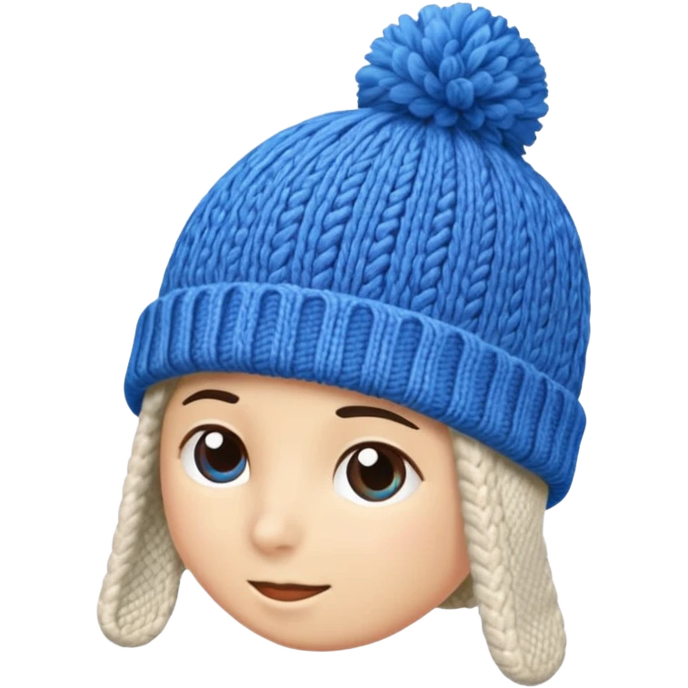 Hat for winter emoji