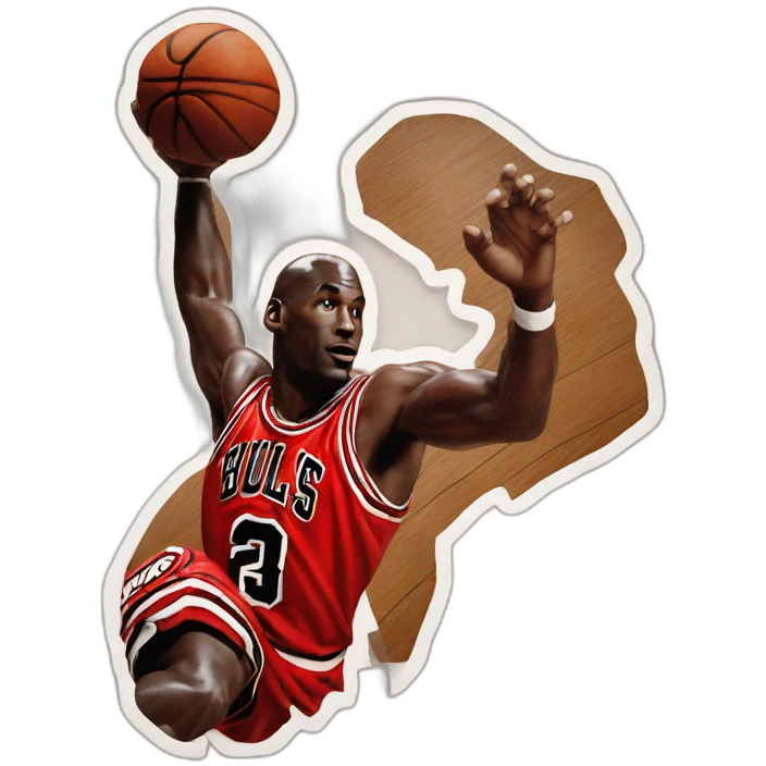Michael Jordan logo  emoji