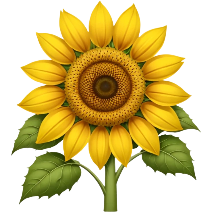 Noo, i want sunflower 🌻.  Just like this. With browner center. And without green sleaves
 emoji