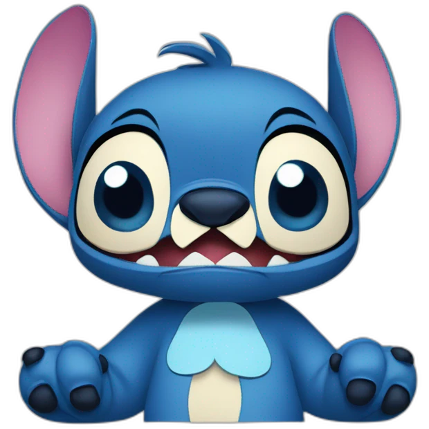 Stitch Disney doigts emoji