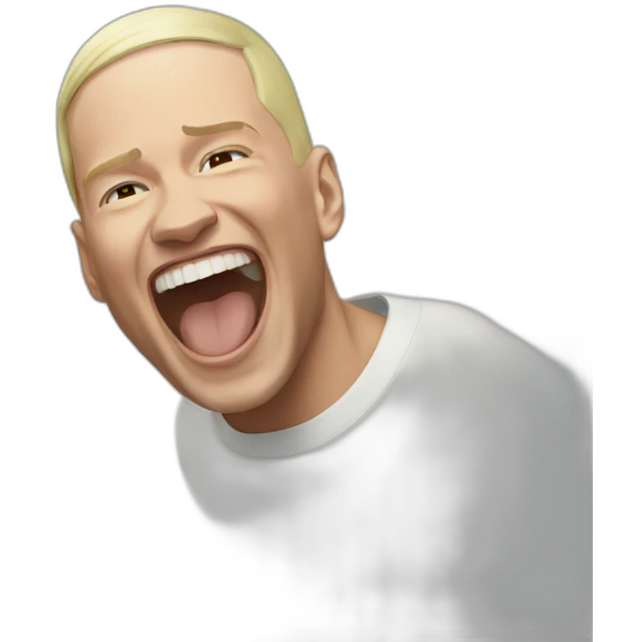 Laughing eminem  emoji