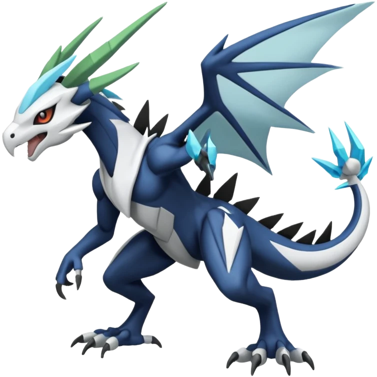 Scyther-Silvally-Kyurem-fusion, full body emoji