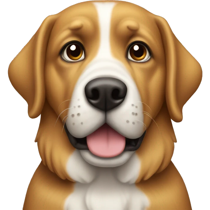 Perro con corona emoji