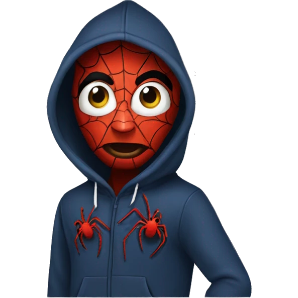 Spider hoodie  emoji
