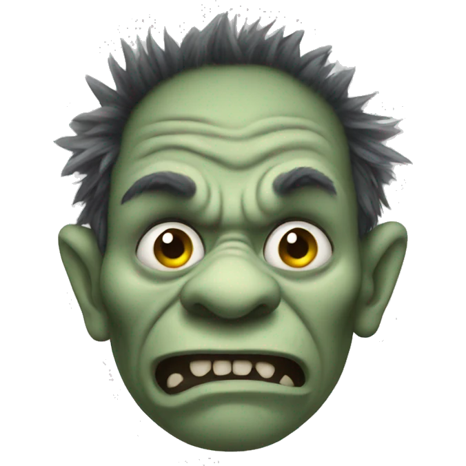 ugly troll emoji