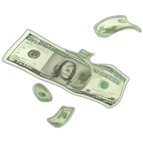 money flying away emoji
