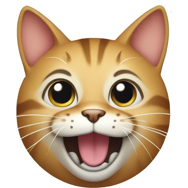 cat excited emoji