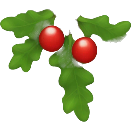 mistletoe  emoji