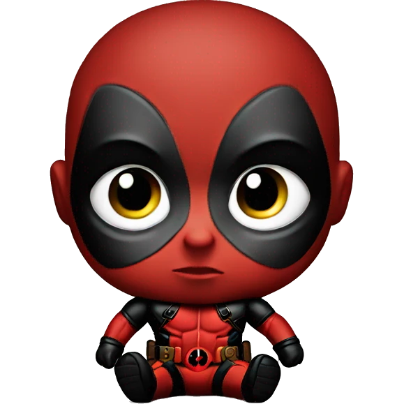 baby deadpool emoji