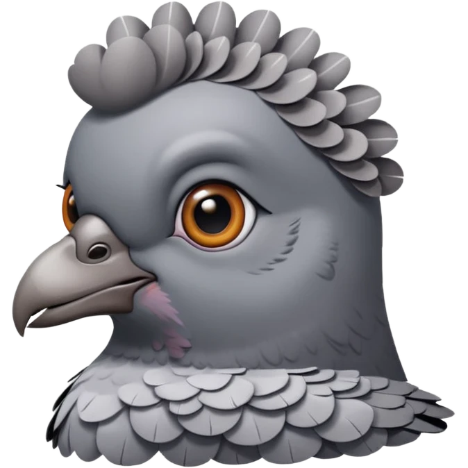 Stinky pigeon emoji