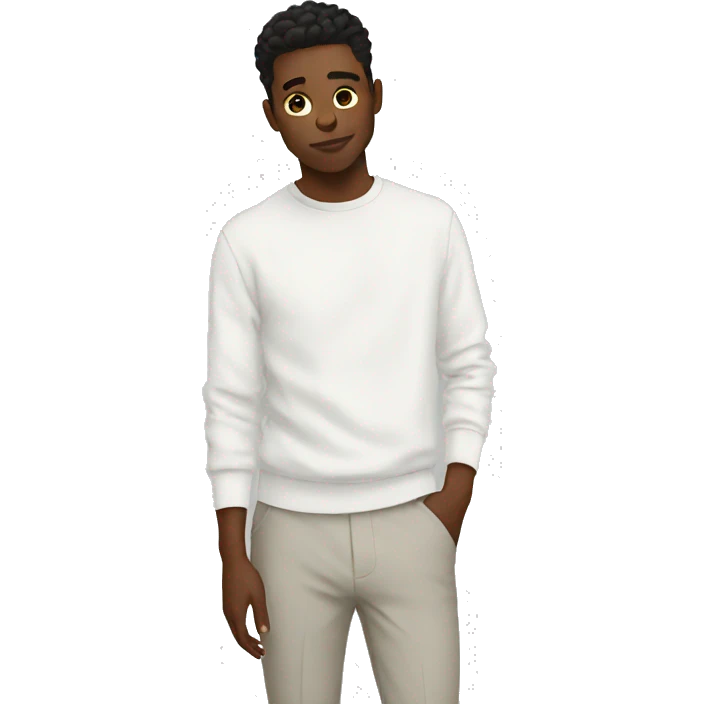 White aesthetic  emoji