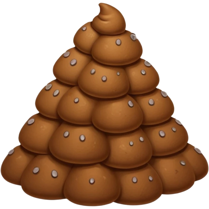 Poop with suction cups emoji