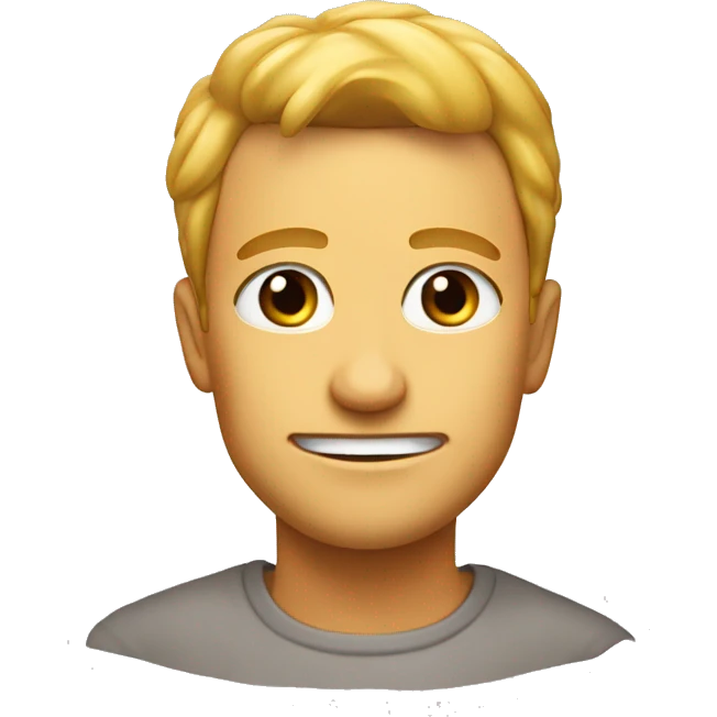 Gofry z cukrem pudrem emoji