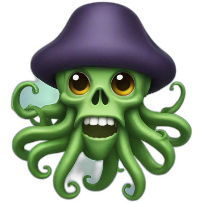 Davy Jones with tentacles emoji