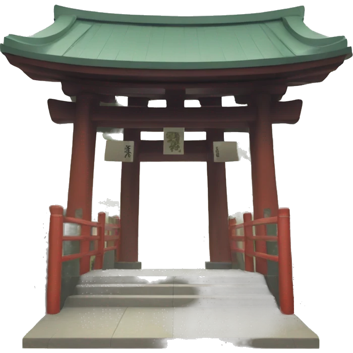 japanese long shrine emoji