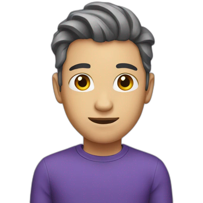 Purple emoji